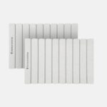 Lot de 2 tapis de bain diatomite Agilis