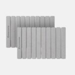 Lot de 2 tapis de bain diatomite Agilis