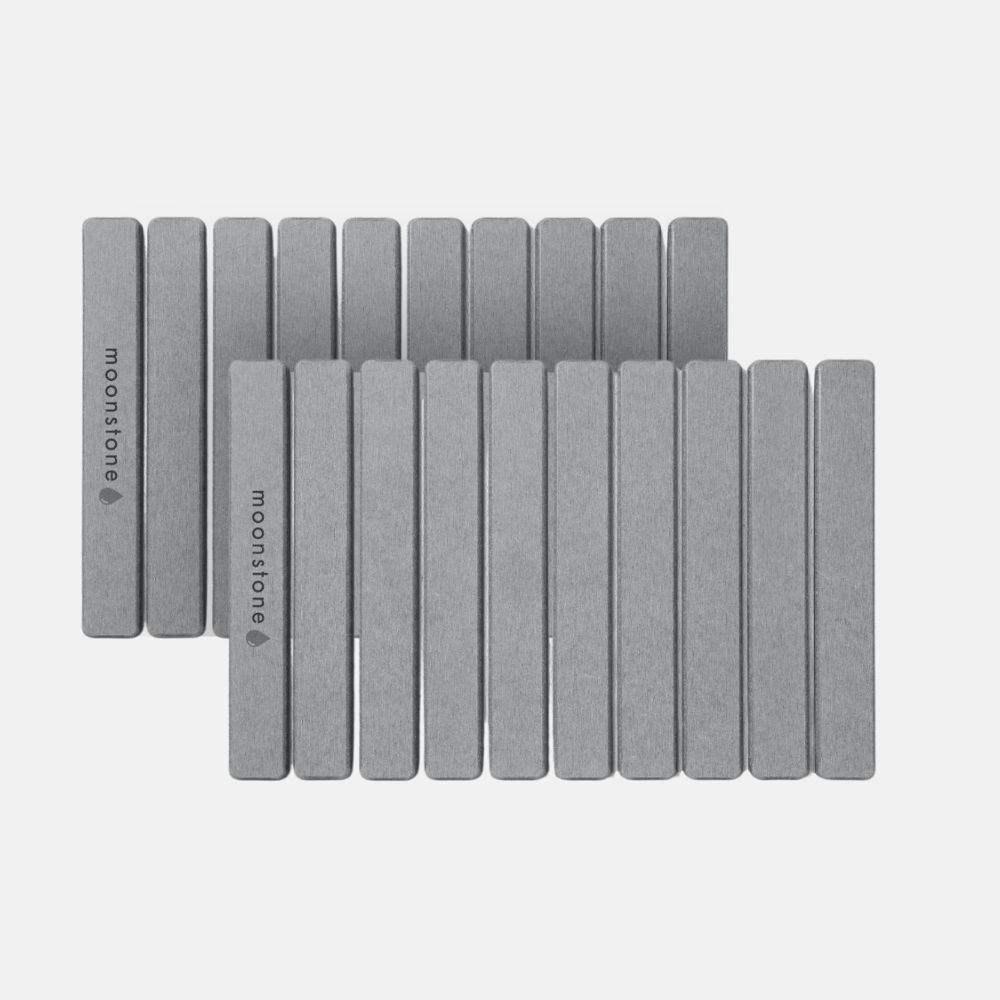 Lot de 2 tapis de bain diatomite Agilis