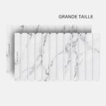 Lot de 2 grands tapis de bain diatomite Agilis XL