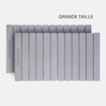 Lot de 2 grands tapis de bain diatomite Agilis XL