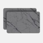 Lot de 2 tapis de bain diatomite Terra