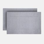 Lot de 2 tapis de bain diatomite Terra Lina