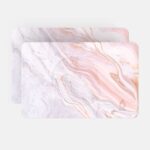 Lot de 2 tapis de bain diatomite Essence