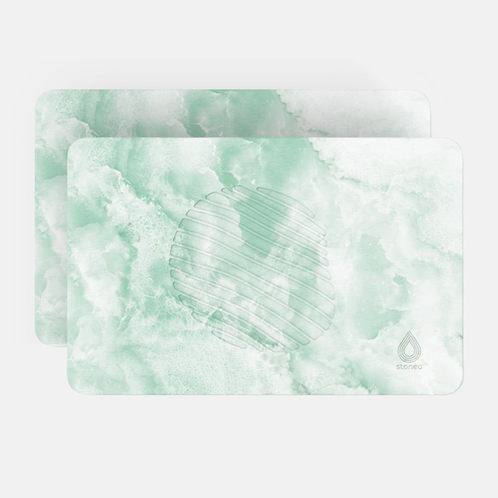 Lot de 2 tapis de bain diatomite Essence