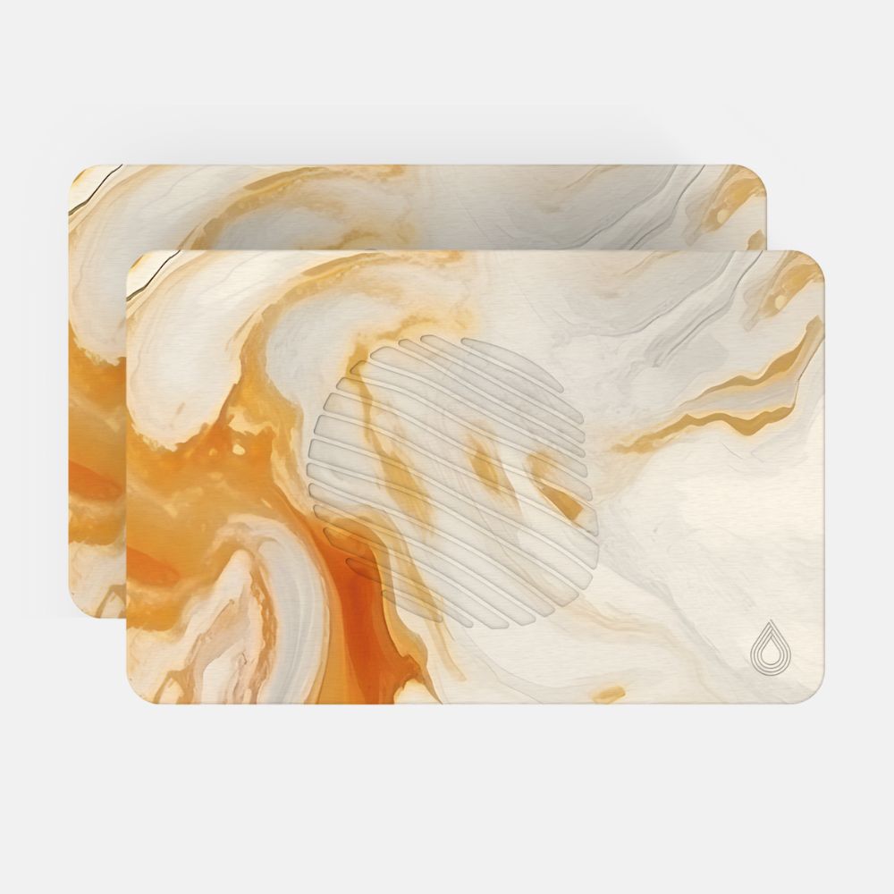 Lot de 2 tapis de bain diatomite Essence