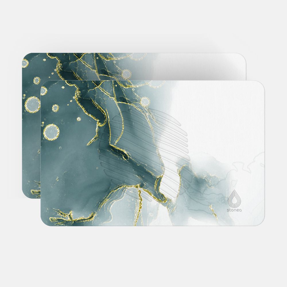 Lot de 2 tapis de bain diatomite Essence