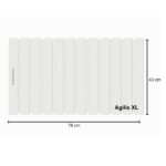 Lot de 2 grands tapis de bain diatomite Agilis XL