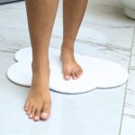 Tapis de bain en diatomite Nuage