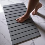 Lot de 2 grands tapis de bain diatomite Agilis XL