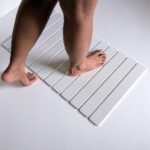 Grand tapis de bain pliable en diatomite Agilis XL
