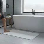 Tapis de bain grande taille en diatomite Modula