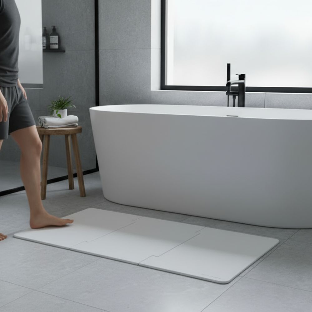 Tapis de bain grande taille en diatomite Modula