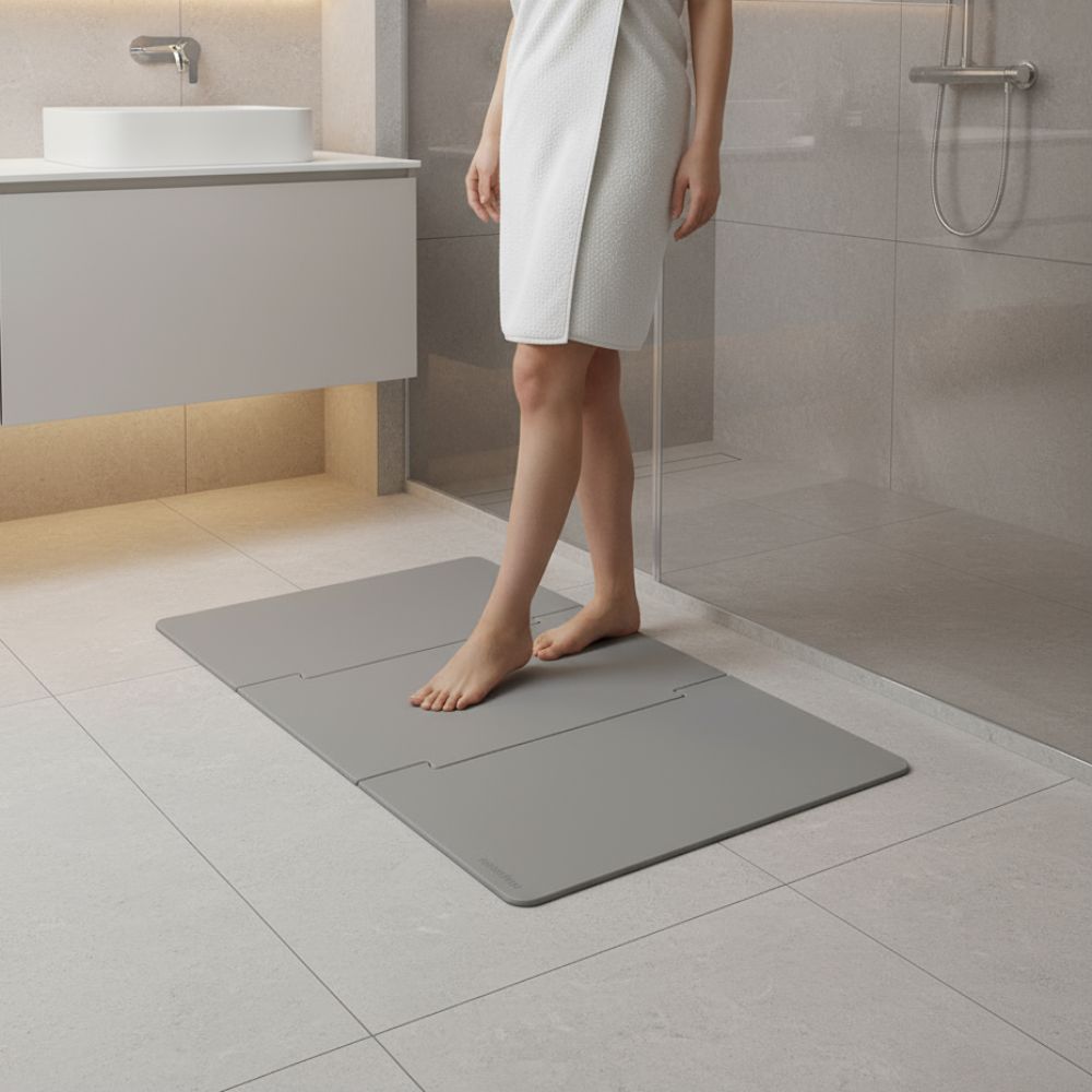 Tapis de bain grande taille en diatomite Modula