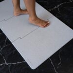 Tapis de bain grande taille en diatomite Modula