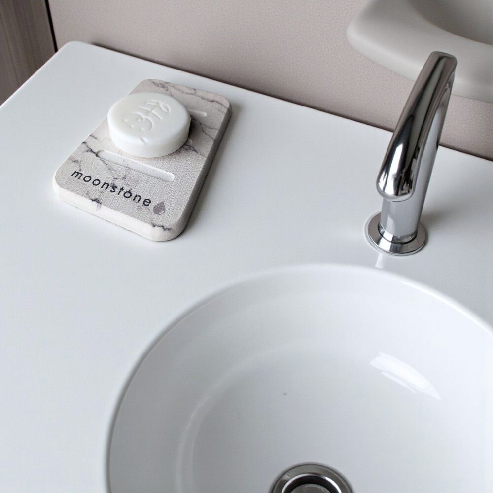 Porte-savon en diatomite Lunis