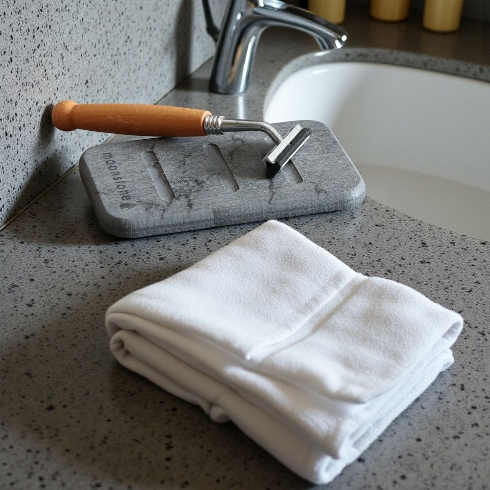 Porte-savon en diatomite Lunis