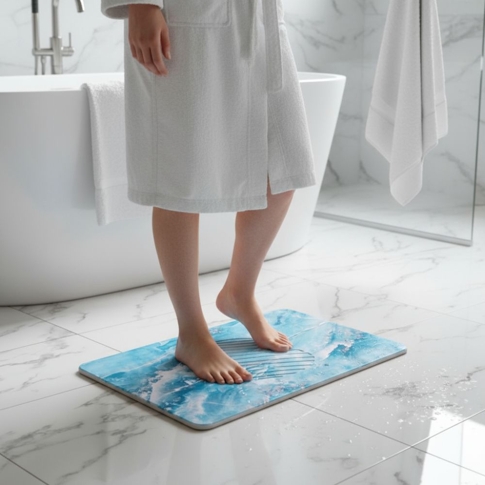 Tapis de bain en diatomite Essence