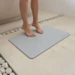 Tapis de bain Gris Nuage en diatomite Terra