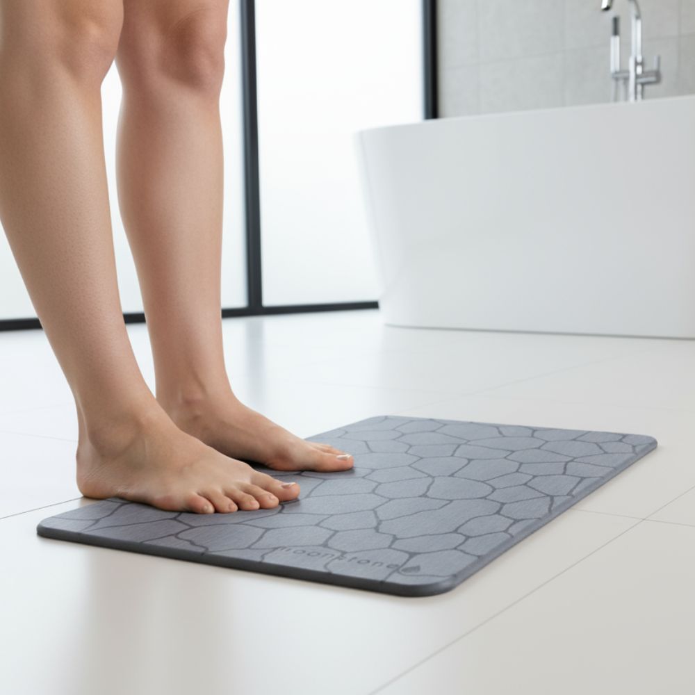 Tapis de bain en diatomite Terra