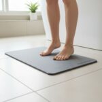 Tapis de bain Gris Orage en diatomite Terra