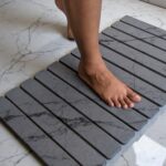 Grand tapis de bain pliable en diatomite Agilis XL