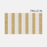 Grand tapis de bain en diatomite bambou Agilis XL