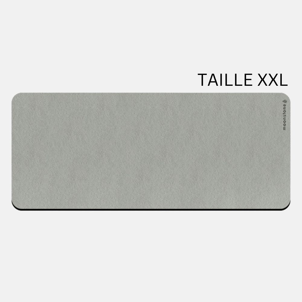 Grand tapis de bain souple en diatomite Vatten XL