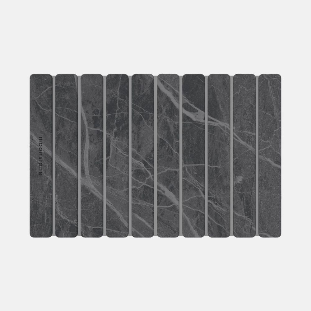 Tapis de bain pliable en diatomite Agilis