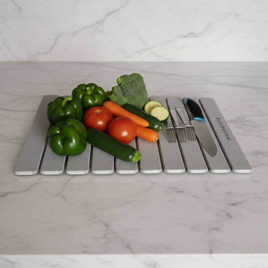 Grand Tapis de vaisselle en diatomite Agilis