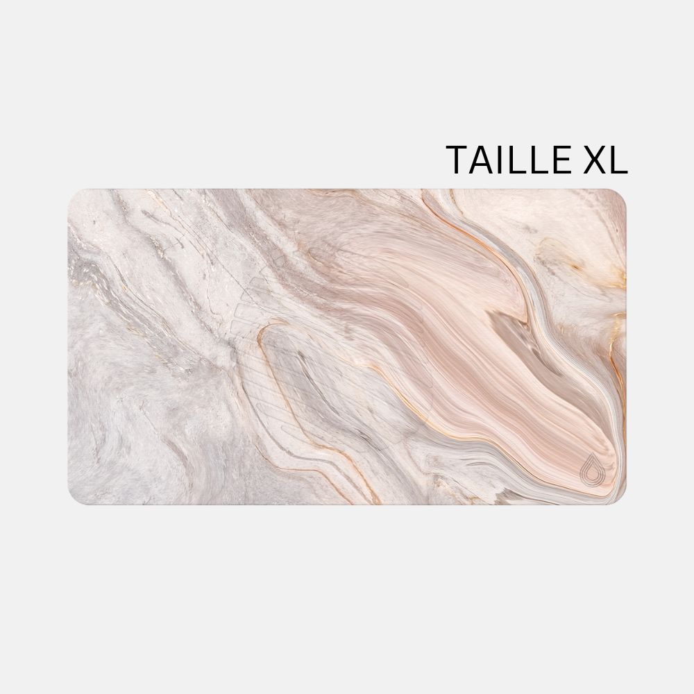 Grande taille tapis de bain en diatomite Essence XL