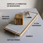 Grand rangement en diatomite bambou Grand Stella