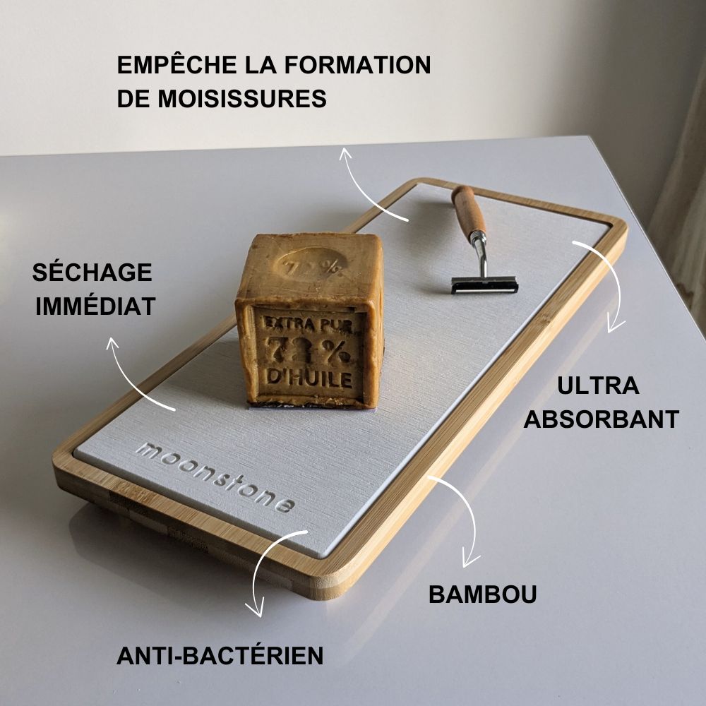 Grand rangement en diatomite bambou Grand Stella