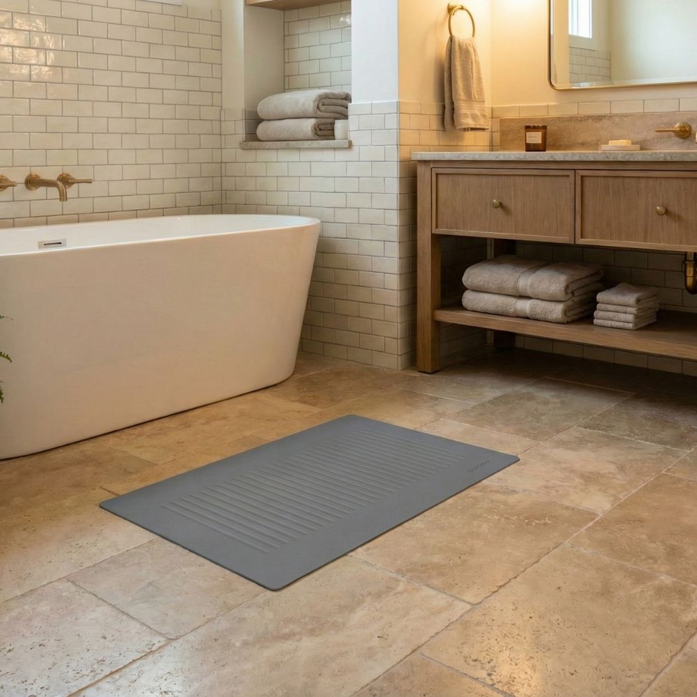 Grande taille tapis de bain en diatomite Terra Lina XL