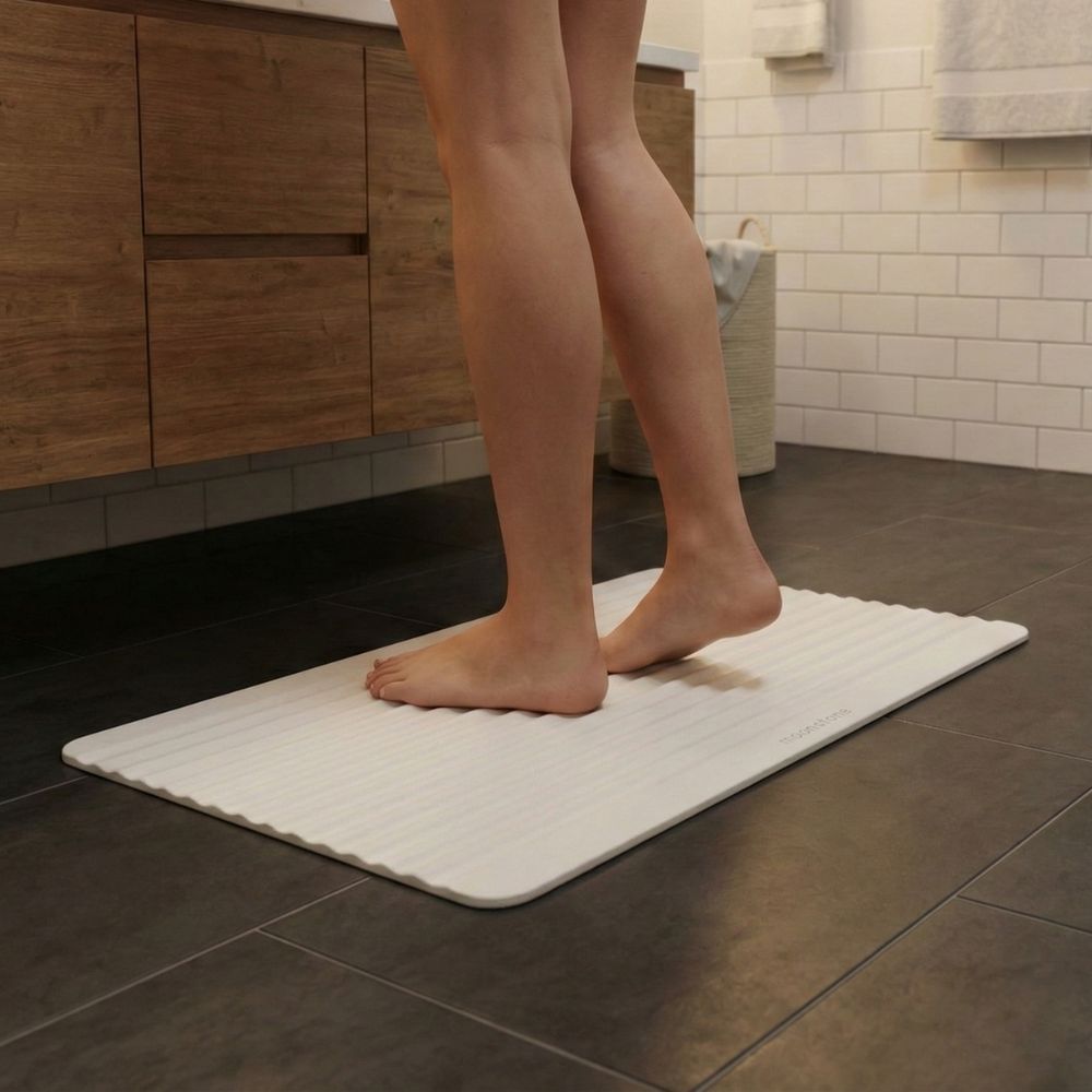 Grande taille tapis de bain en diatomite Terra Raya XL