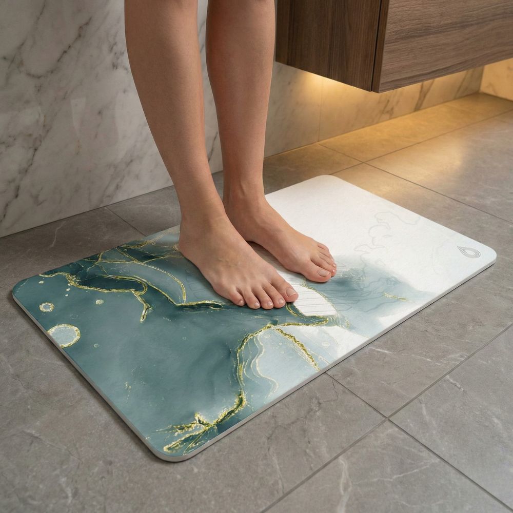 Grande taille tapis de bain en diatomite Essence XL