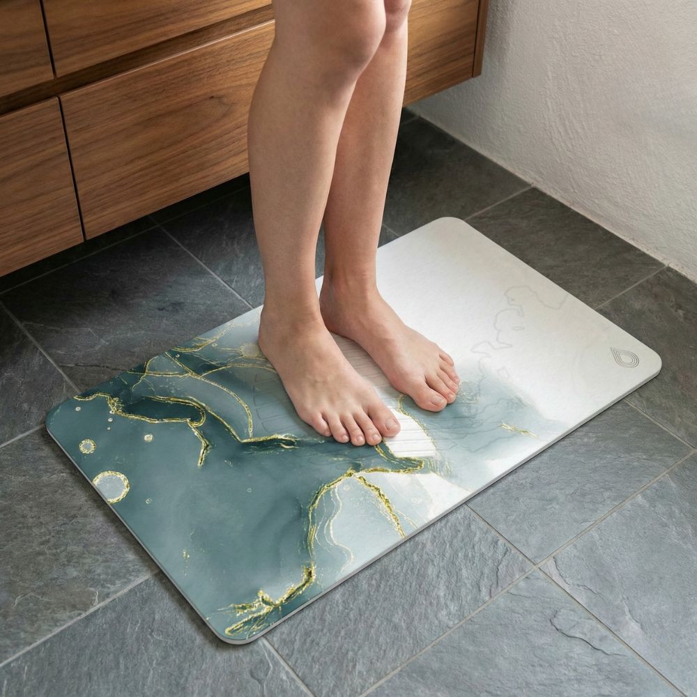Grande taille tapis de bain en diatomite Essence XL