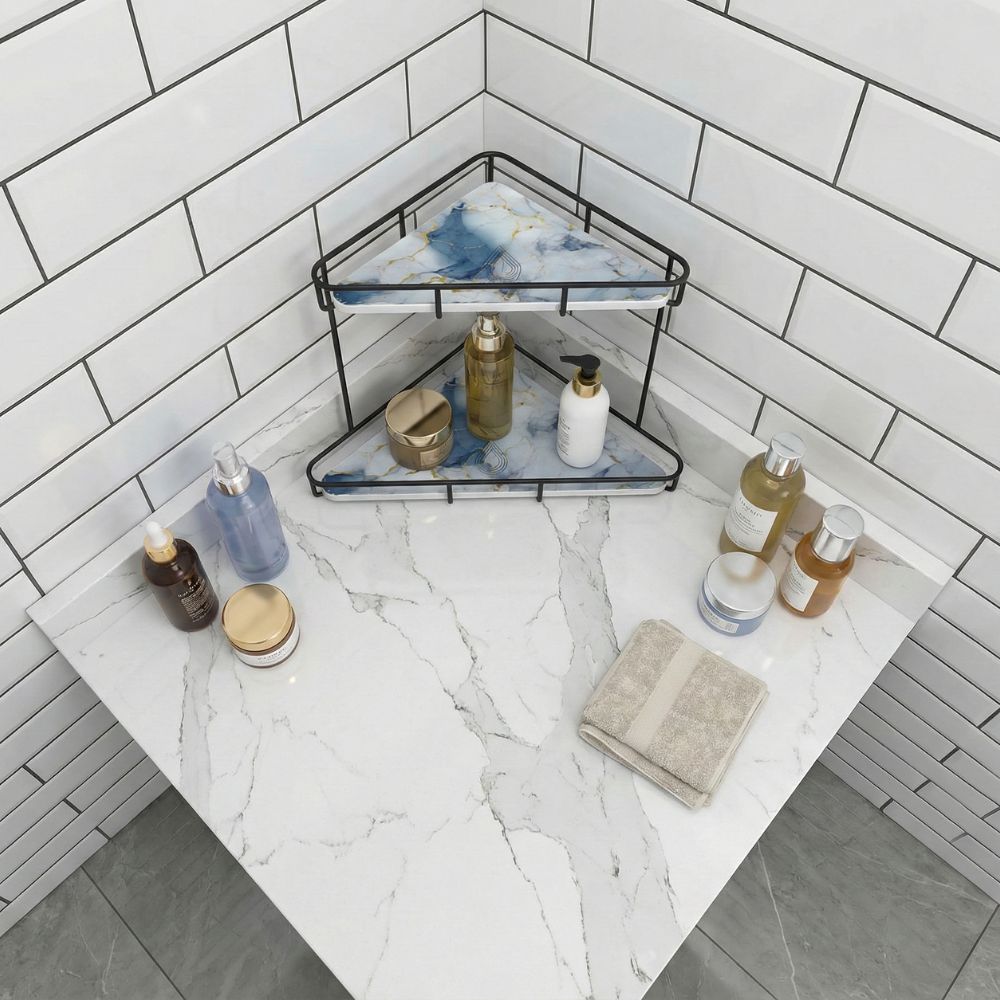 Organisateur triangle pour maquillage en diatomite Triyan