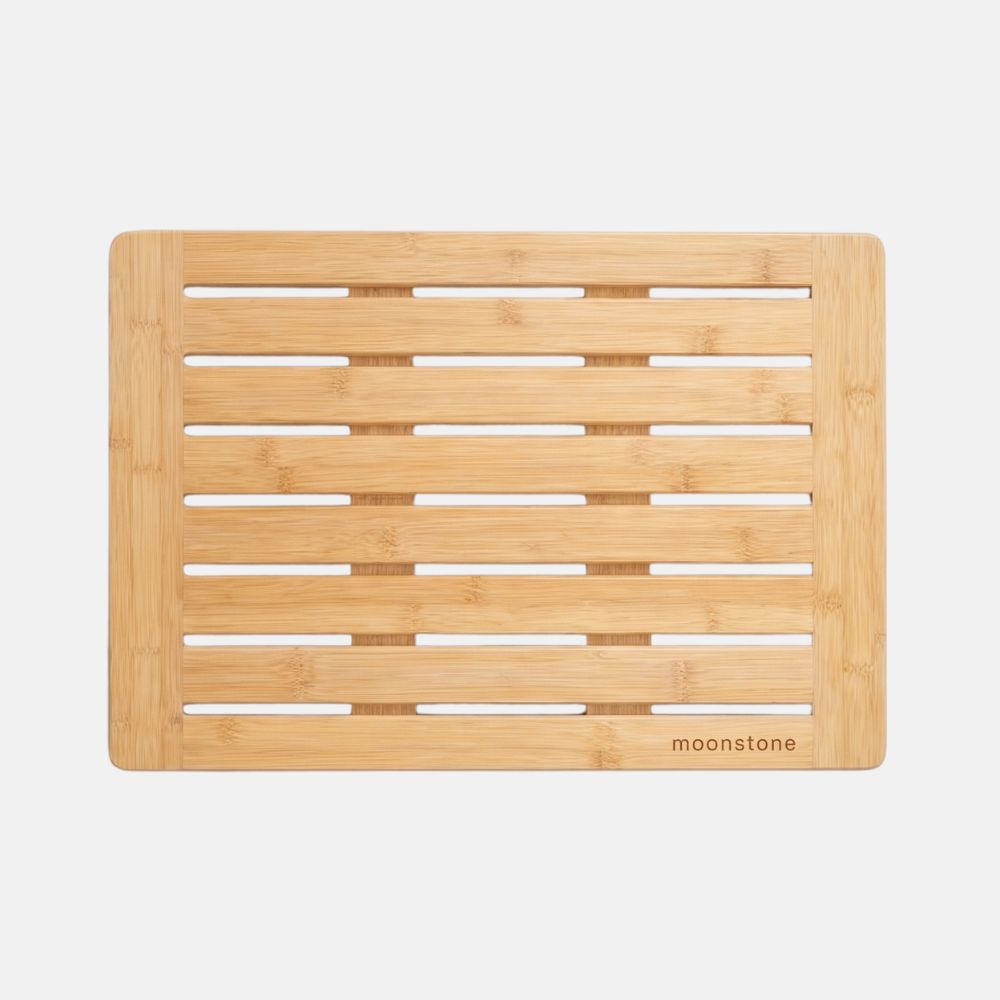 Tapis de bain en bois Moso